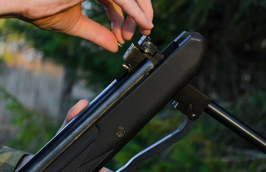 Loading an Air Rifle